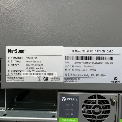 NetSure731 A61-S3 내장형 정류기 모듈 9U 어댑터 통신 캐비닛
