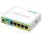 MikroTik RB750UPr2 (hEX PoE lite) RouterOS 5 100M 이더넷 포트 유선 라우터 24V POE 스위치