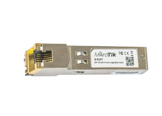 RJ45 1.25Gbps 1000m 스프피 송수신기 모듈 마이크로티크 S-RJ01